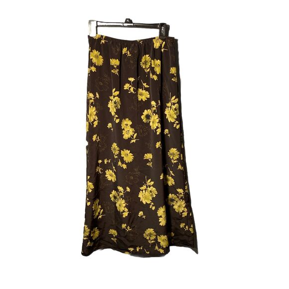 M.J.Carroll Women's‎ Full Length Skirt No Lining See Through Medium - Picture 4 of 5